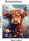 Citrus; Highland Cow Paint by Numbers Kit for Adults Beginners, Cow DIY Acrylic Painting on Canvas, Easy Farm Animal Art Craft Kit for Home Wall Decor Gift, 16x20 Inch, Unframed; Category:Paint by Numbers; Image:6